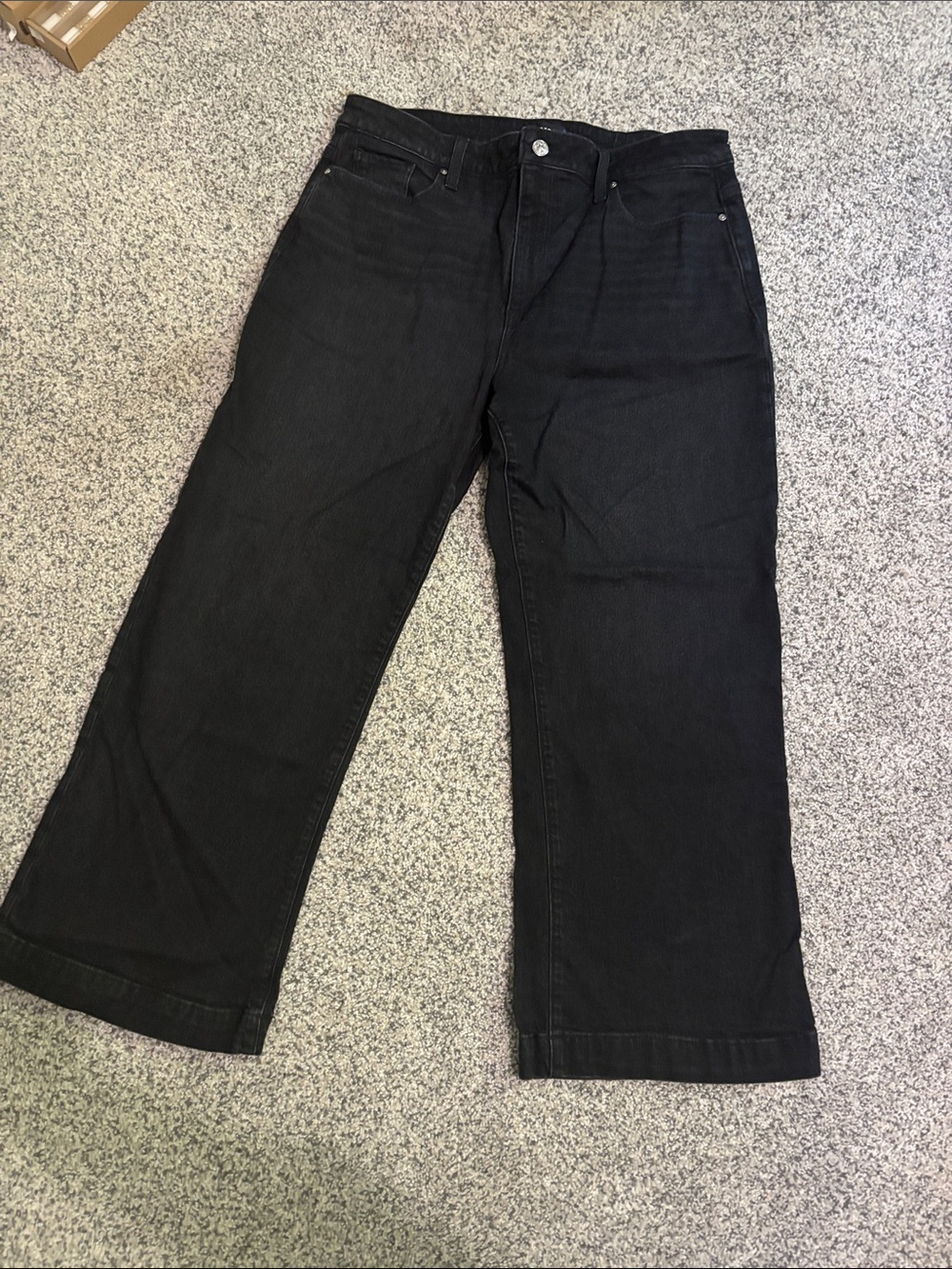 PAIGE Black Leenah Ankle Jeans